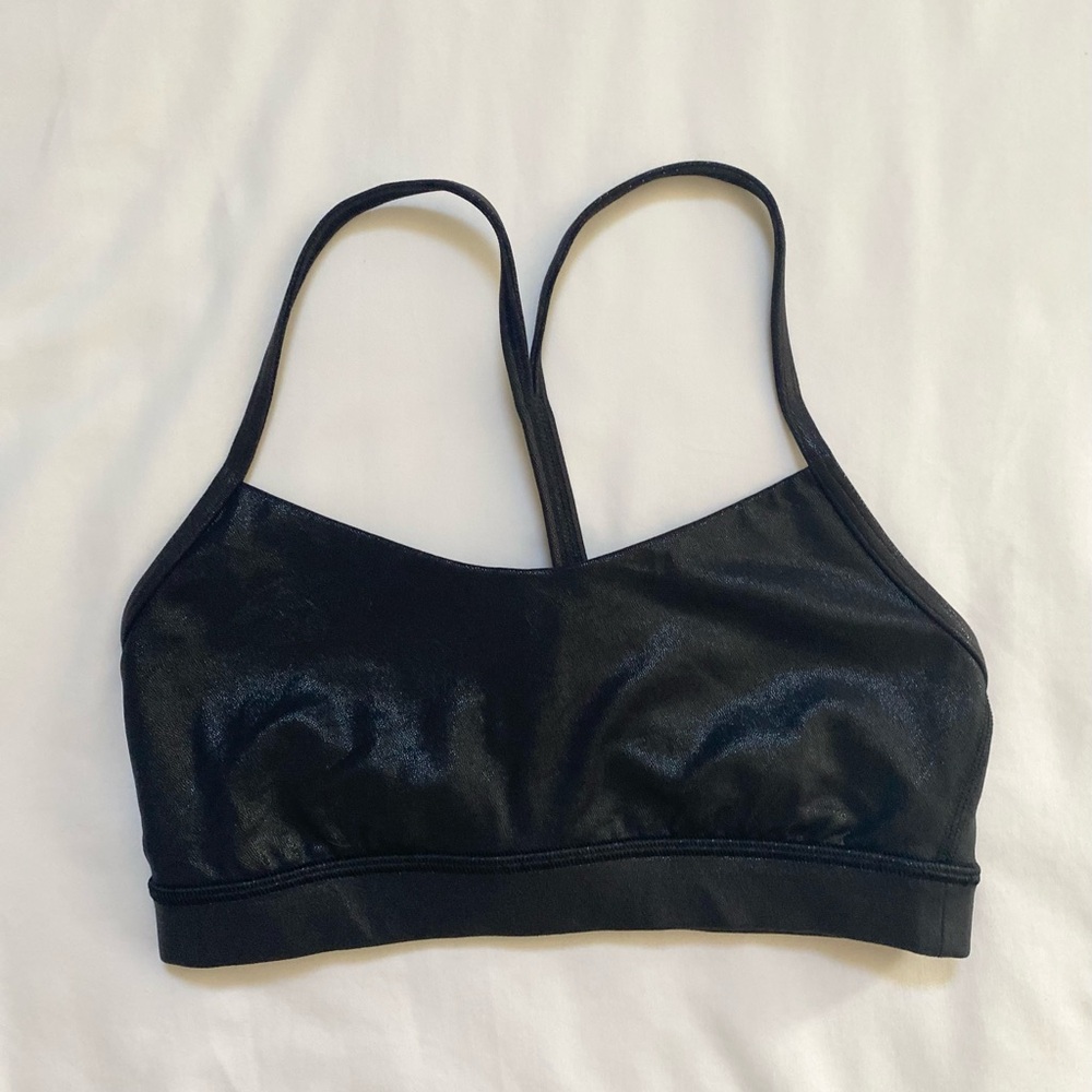 Lululemon flow y sports bra black